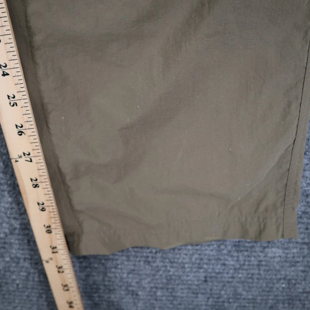 ExOfficio Convertible Hiking Pants Mens XL Khaki Nylon Zip Off Outdoor Travel